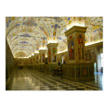 vatican museum postcard