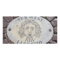 Vatican Piazza floor Photo Greeting Card