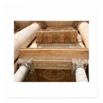 Vatican Pillars Print