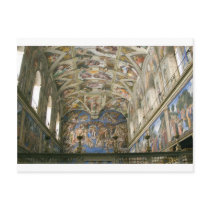 Vatican Sistine Chapel Postcard