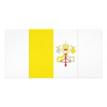 Vatican State Flag Customized Photo Card