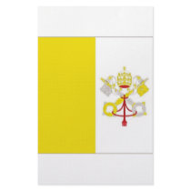 Vatican State Flag Customized Stationery
