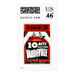 Vaudeville All Star 1938 WPA postage