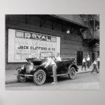 Vaudeville Headliner, early 1900s Print
