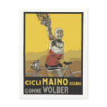 Vector Art, cycling, Italian champion 1920 Post Card