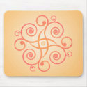 Vector Art: Gradient Spirals: Mousepad by spiritswitchboard Vector Art: Gradient Spirals: Mousepad