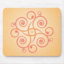 Vector Art: Gradient Spirals: Mousepad
