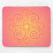 Vector Art: Gradient Spirals: Mousepad