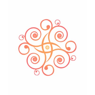 Vector Art: Gradient Spirals: T Shirts by spiritswitchboard