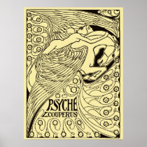 Vector Art Nouveau: Psyche Posters