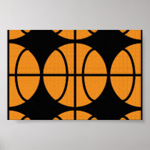 Vector Basketball Poster