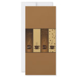 vector coffee banners customized rack card