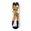 Vector Female Skateboard