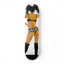 Vector Female Skateboard