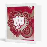 Vector Fist Punch - Original Red Binder
