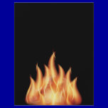 vector-flames1- HOT FIRE FLAMES BURING BLACK ORANG flyers