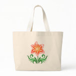 Vector Flower: Tote Bags