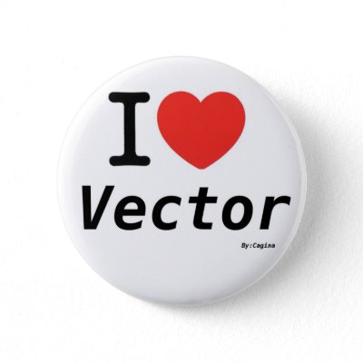 love heart vector. Vector Heart Pinback Buttons