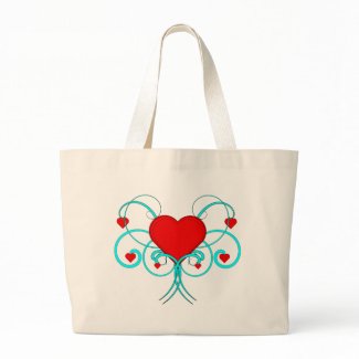 Vector Hearts Bag bag