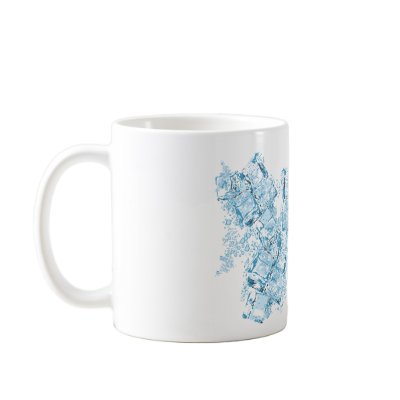vector ice cubes Mug by io_zazzle