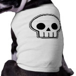 Vector Skull Halloween pet clothing