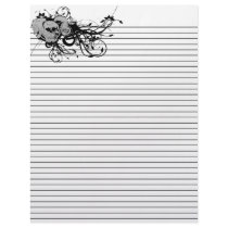 Vector Skull Letterhead