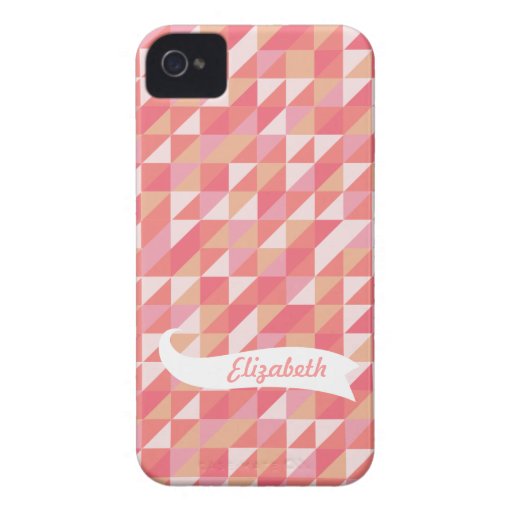 Vector Triangles Case Mate Name Iphone 4 Case