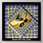 Vector WB Twin Turbo posters