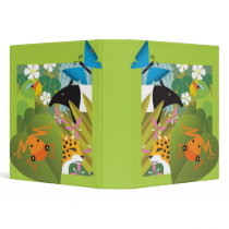 Vector Wild Animals Illustration Notebook binders by dooni_notebooks Vector Wild Animals Illustration Notebook binders
