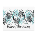 Vectors - Happy Birthday - Customized Post Card