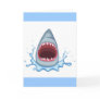 vectorstock_383155 Cartoon Shark Teeth hungry Card
