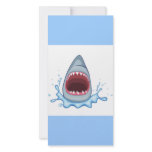 vectorstock_383155 Cartoon Shark Teeth hungry Personalized Photo Card