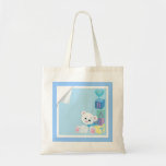 vectorstock_82298 Blue baby bear newborns Bag