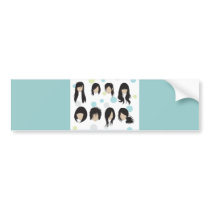 vectorvaco_09102001_hair_style bumper stickers