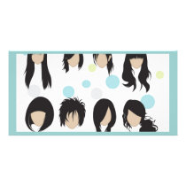 vectorvaco_09102001_hair_style photo card