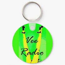 Vee Radio Keychain
