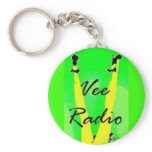Vee Radio Keychain
