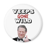 Veeps Gone Wild:  Al Gore Fridge Magnet