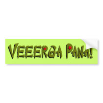 veerga pana bumper stickers by PanaStreetWear veerga pana bumper stickers