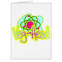 veg head greeting card