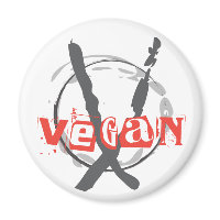 Vegan Anarchist magnet