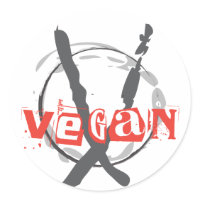 Vegan Anarchist sticker