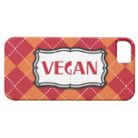 Vegan Argyle Pattern iPhone 5 Cover