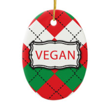 Vegan ornament