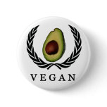 Vegan avocado button