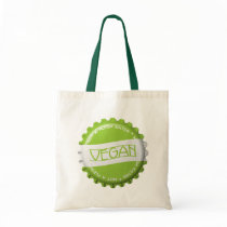 Vegan Bottlecap Tote Bag