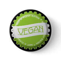 Vegan Bottlecap Pin