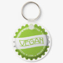 Vegan Bottlecap keychain