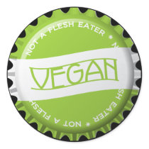 Vegan Bottlecap Sticker