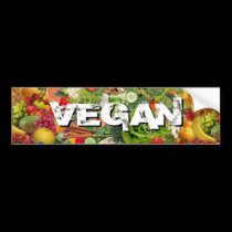 Vegan bumper stickers